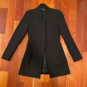 Zara Long Black Blazer - Small NWOT